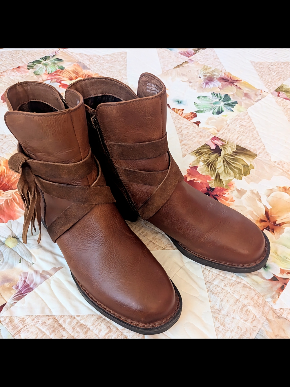 Born Perl Boot (Brown/Rust) sz8.5
